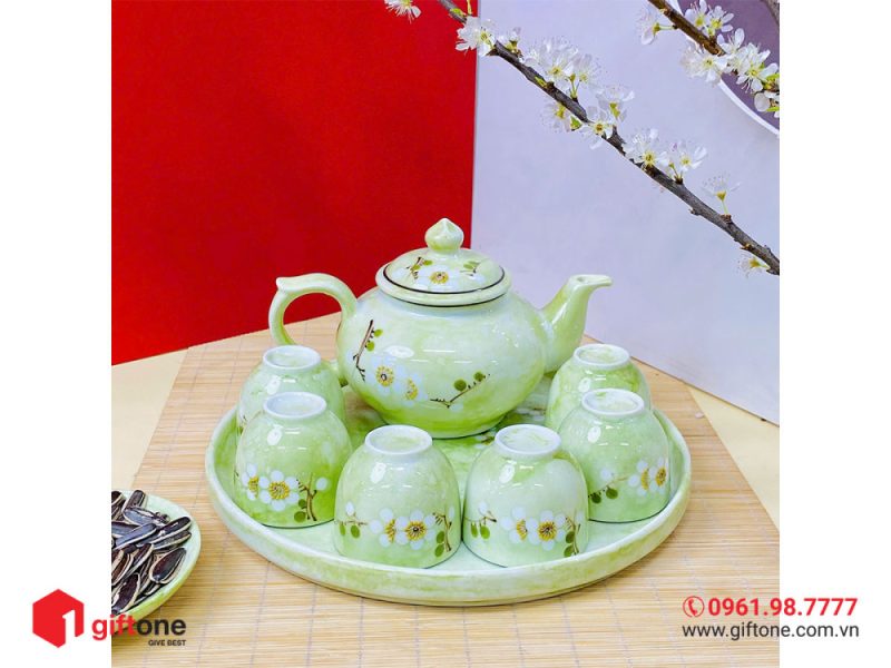 Ấm Chén Bát Tràng G65