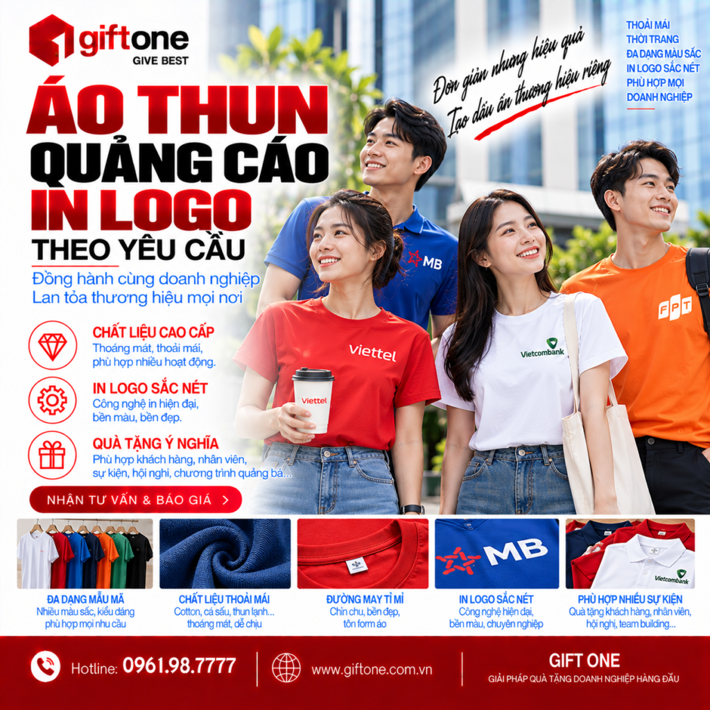 Áo thun quảng cáo