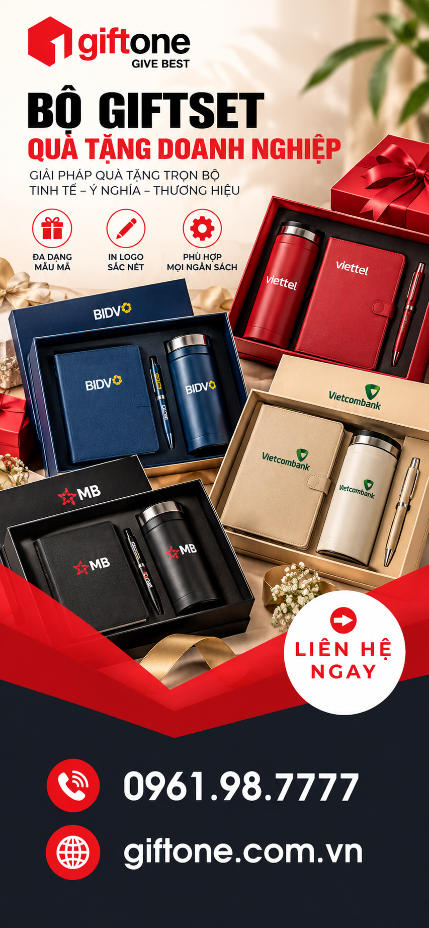 Bộ Giftset Quà Tặng Doanh Nghiệp Gift One