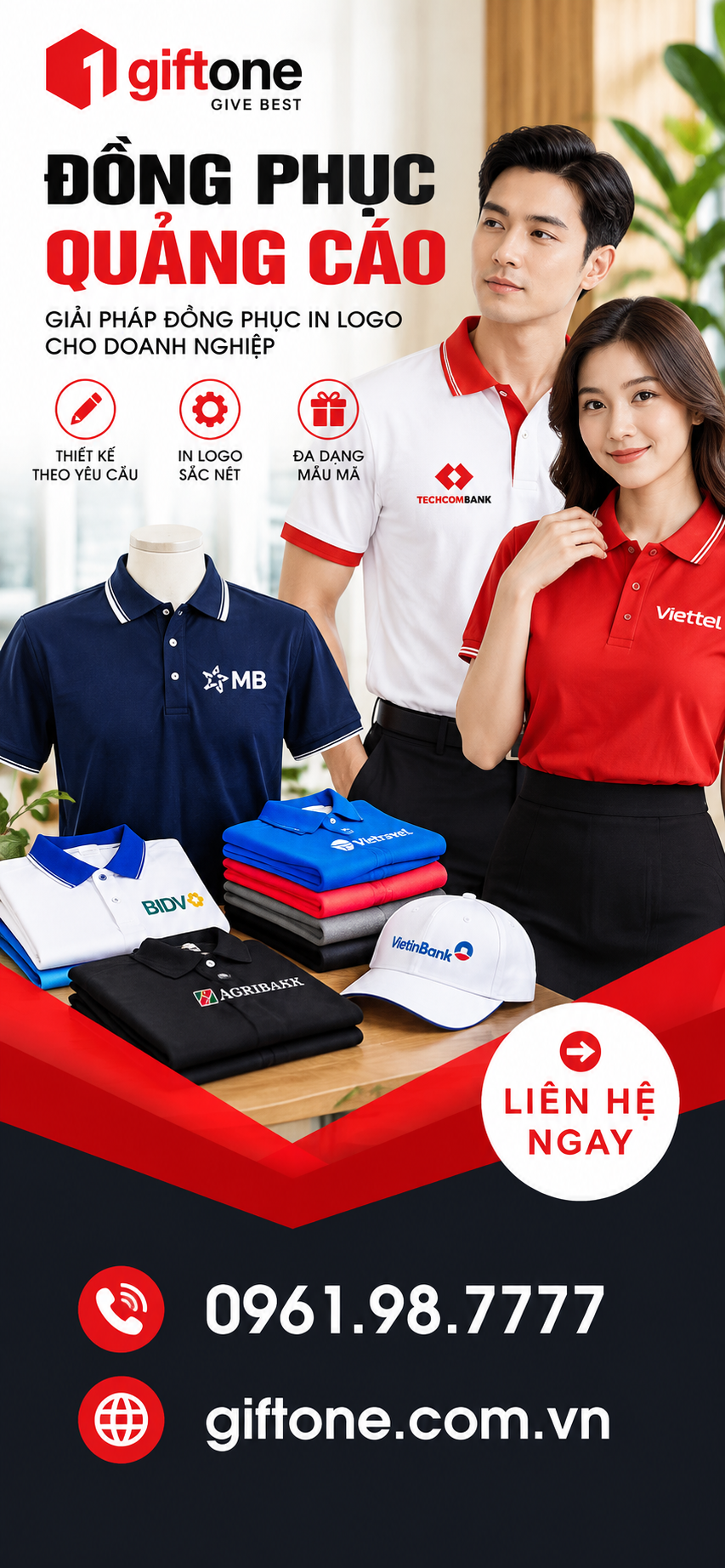 Đồng Phục Quảng Cáo Giftone Gift One