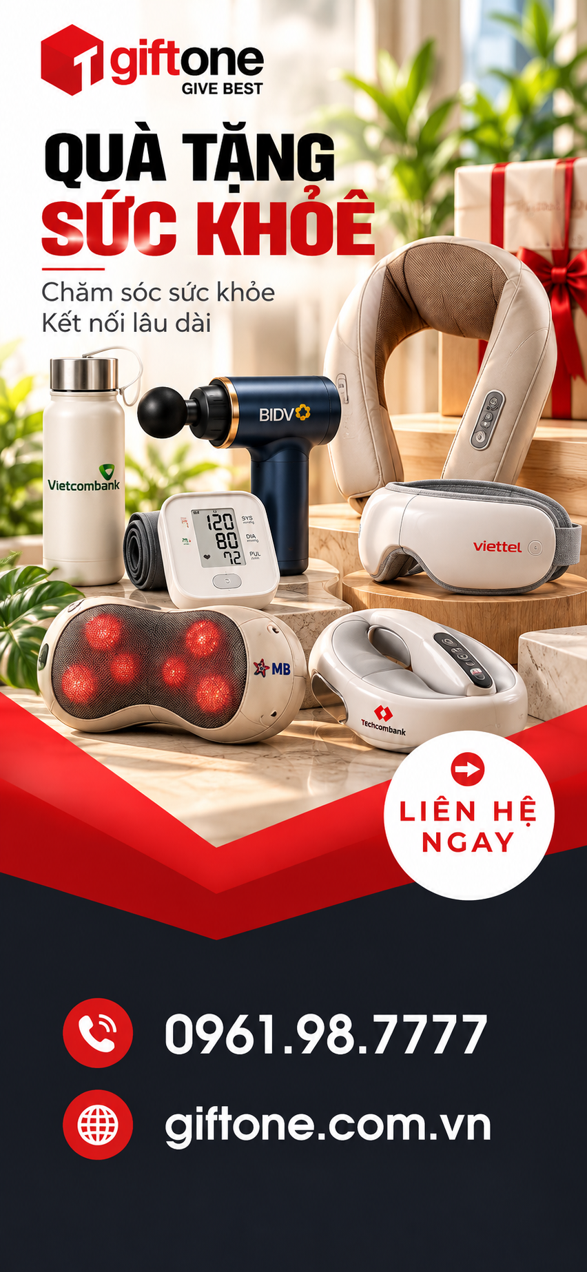 Quà tặng sức khỏe doanh nghiệp cao cấp Gift One